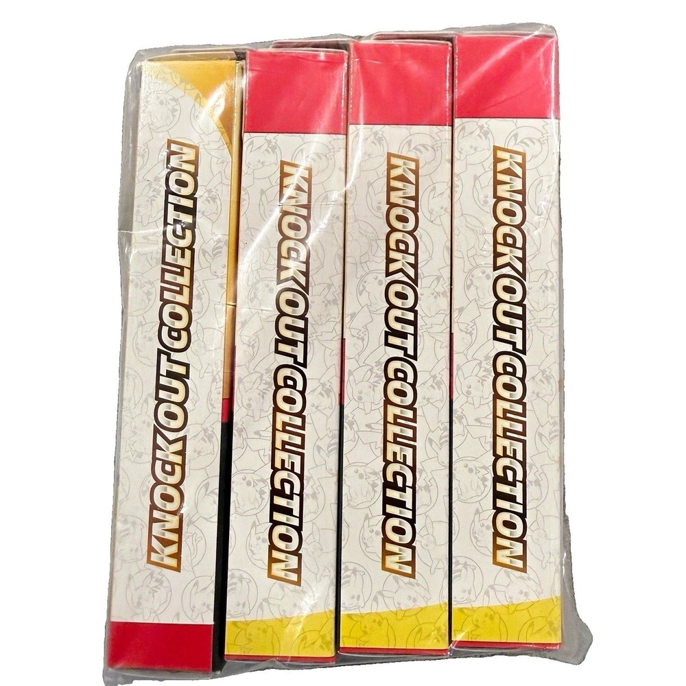 Pokémon 30th Anniversary Knock Out Collection 4-Count Bundle Sealed Brick Eevee
